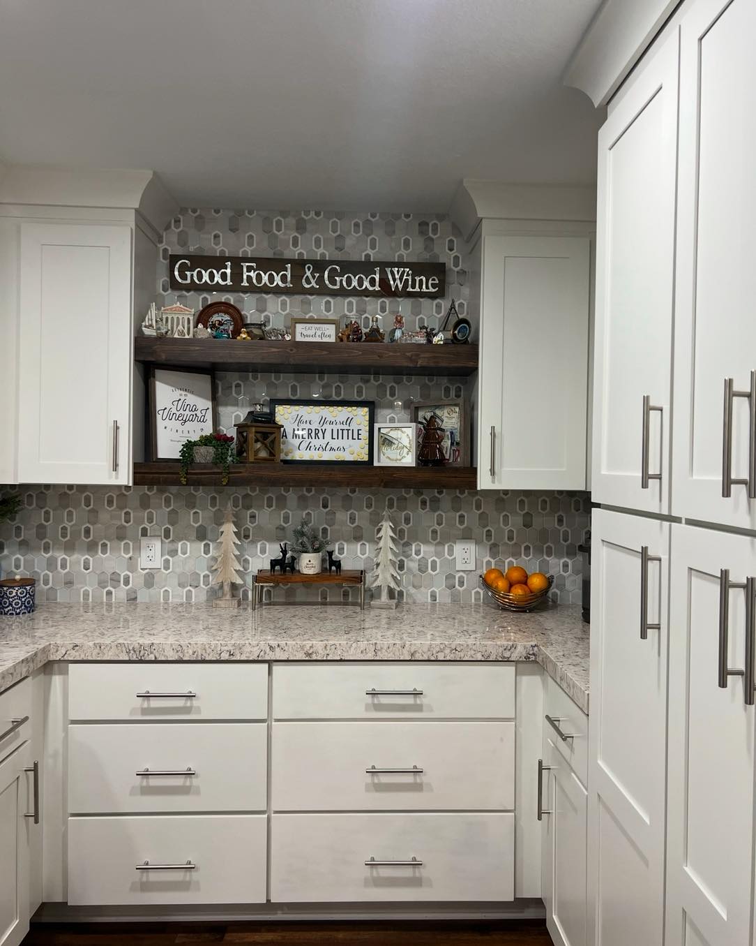 Kitchen remodel featured on Instagram